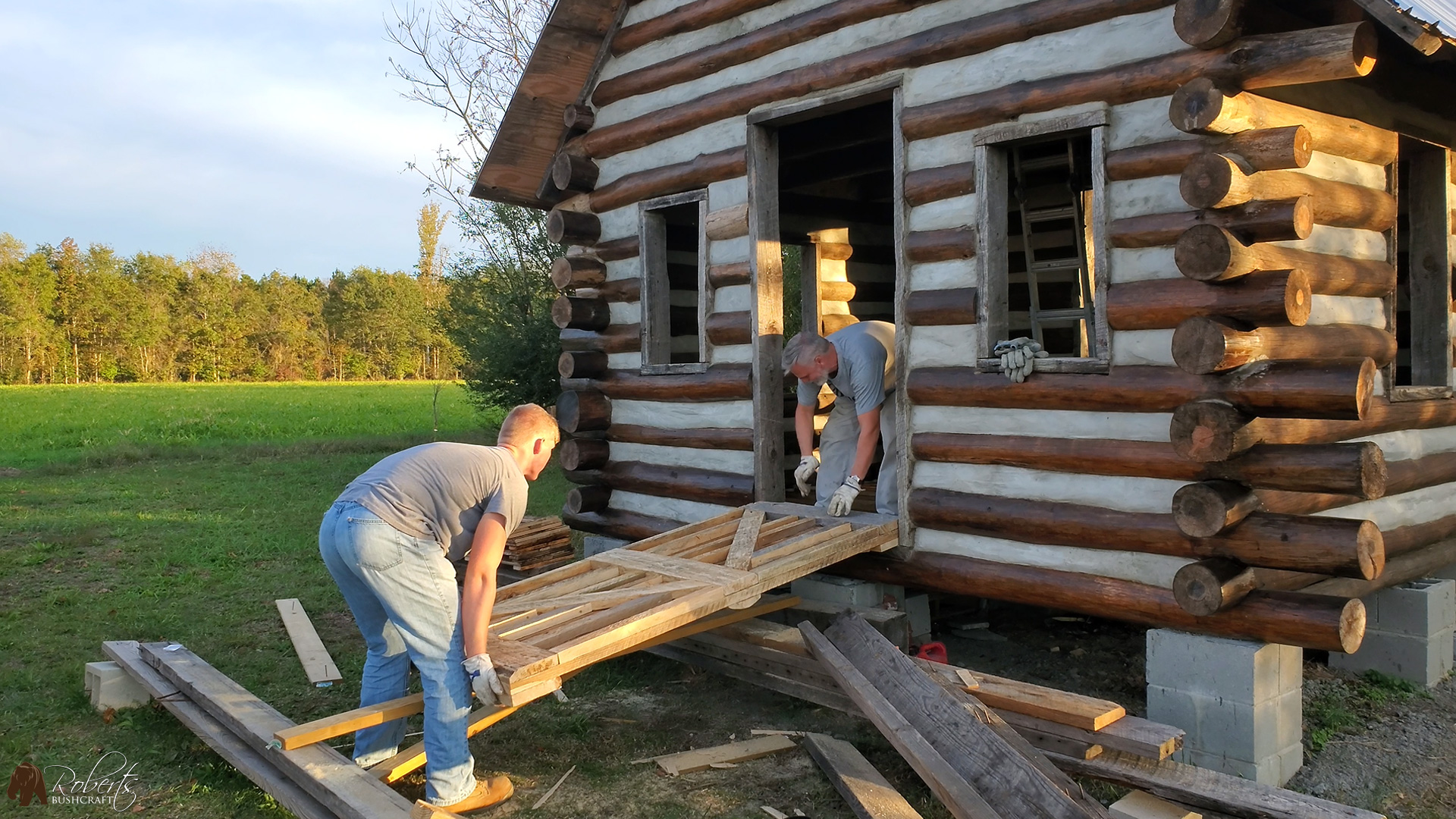 Building and installing our cabin door - Cabin Update #16