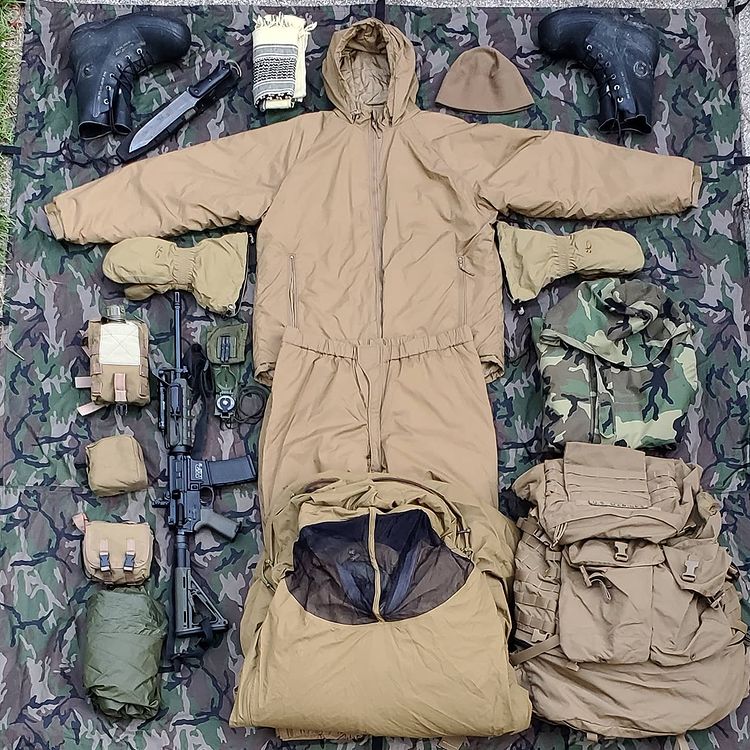 Cold weather gear load out. USMC gear love fest!